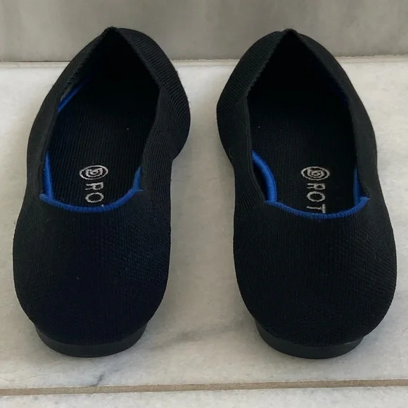 Rothy’s Black “The Point” Flats - Picture 5 of 12
